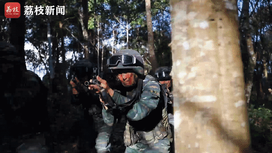 训练|山地丛林极限训练 锤炼特战尖兵|荔枝军事