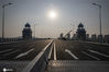2020年10月20日，吉林省吉林市，图为即将通车的白山大桥。