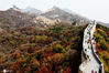 2020年10月21日拍摄位于北京延庆区的八达岭长城景色。 陈晓东/IC photo
