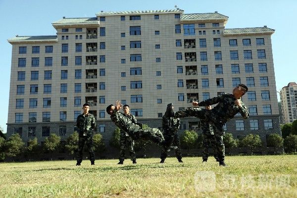 一招|一招制敌视频没有看够？来看武警官兵招招制敌KO对手|