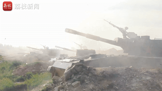 合成|第71集团军某重型合成旅多兵种协同射击 打通合成作战体系链路|荔枝军事