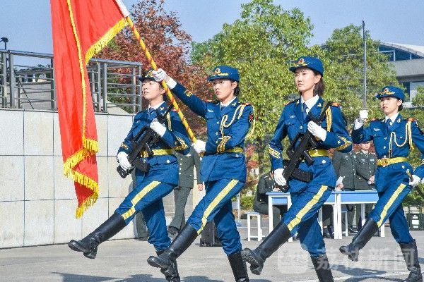 仪仗|英姿飒爽！仪仗标兵展风采|荔枝军事