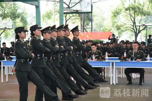 仪仗|英姿飒爽！仪仗标兵展风采|荔枝军事