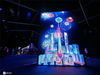 2020年11月18日，广东广州，2020广州国际灯光节开幕，展示出广州繁华一面的灯光秀作品。
