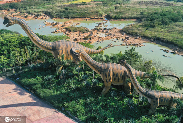 广西乡野藏现实版《侏罗纪公园》！ “远古生物”争雄称霸野性十足