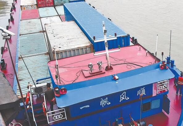 徐州的货物可以走水运直达武汉了