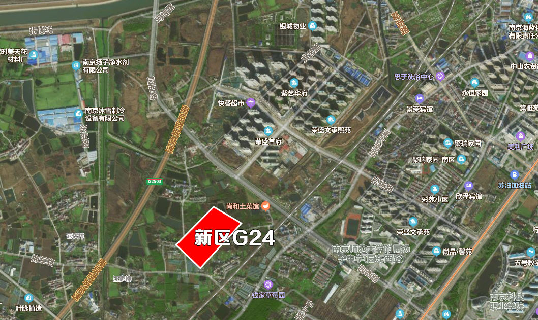荔枝新闻 房产   g23,g24两幅地块所在的葛塘片区位于江北新区"高新