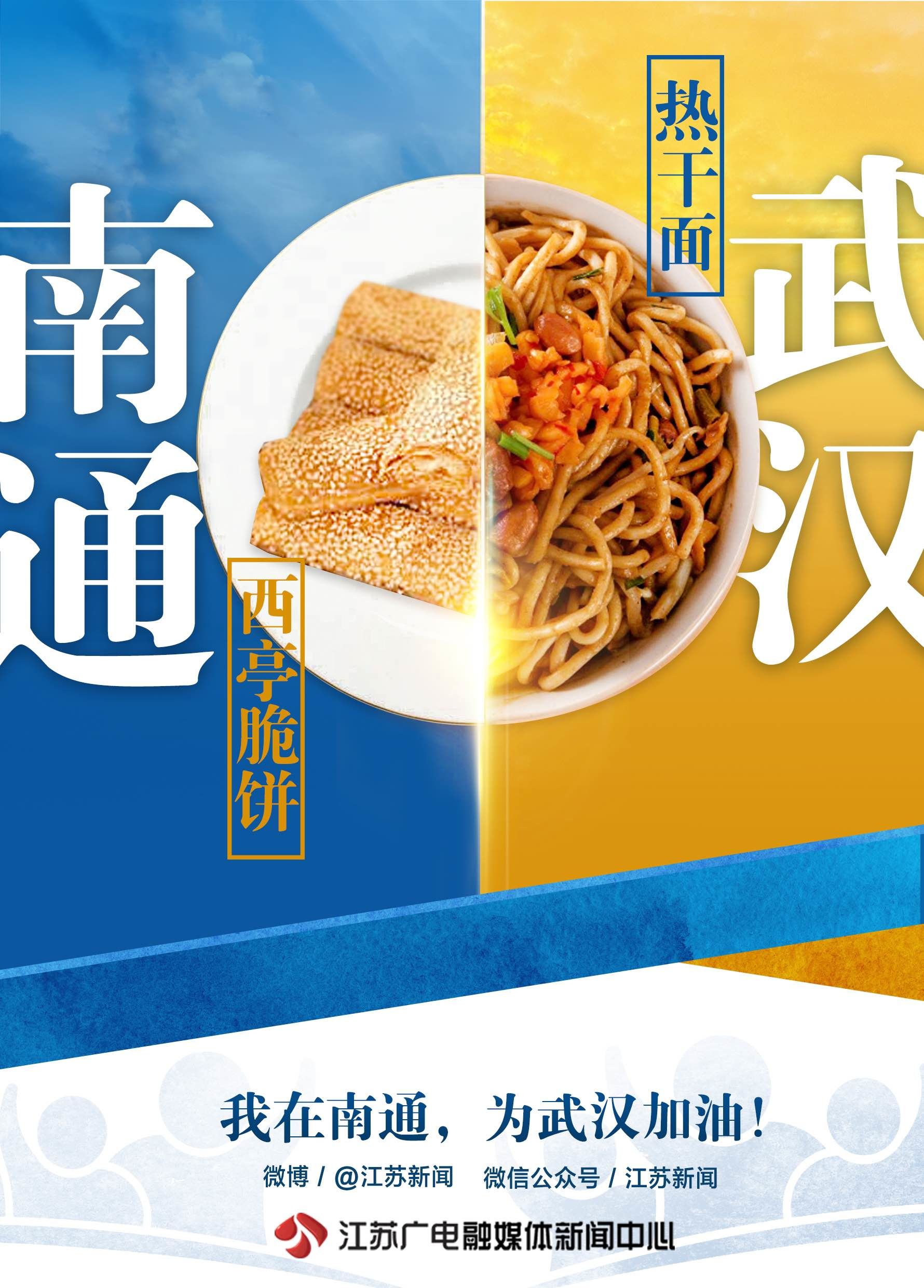 江苏美食为武汉加油！熟悉的味道，美好的祝福！