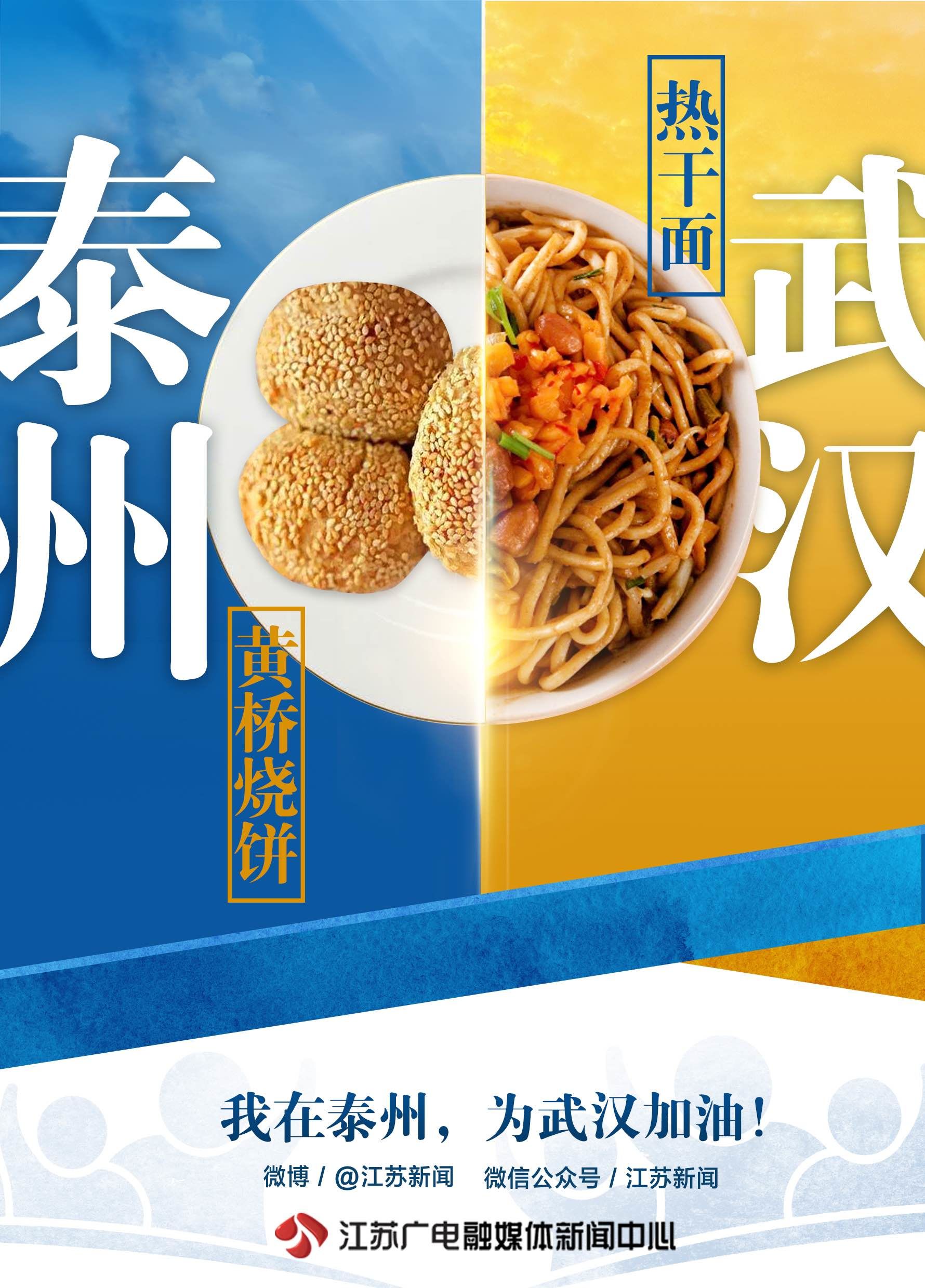 江苏美食为武汉加油！熟悉的味道，美好的祝福！