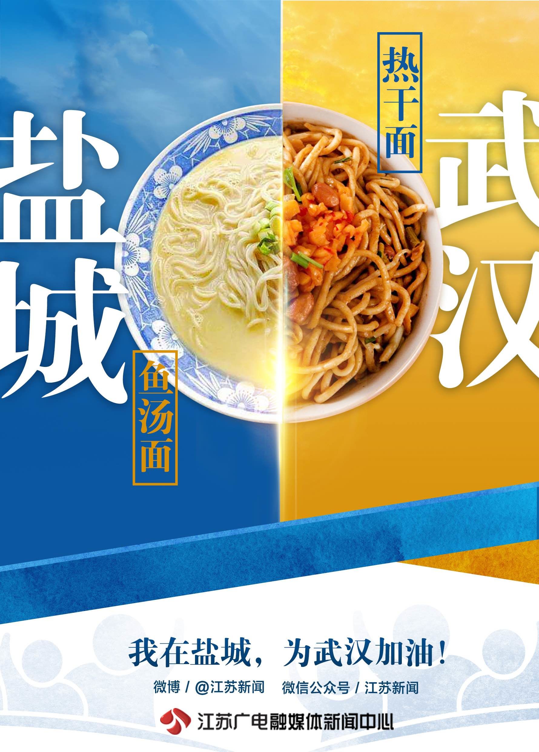 江苏美食为武汉加油！熟悉的味道，美好的祝福！