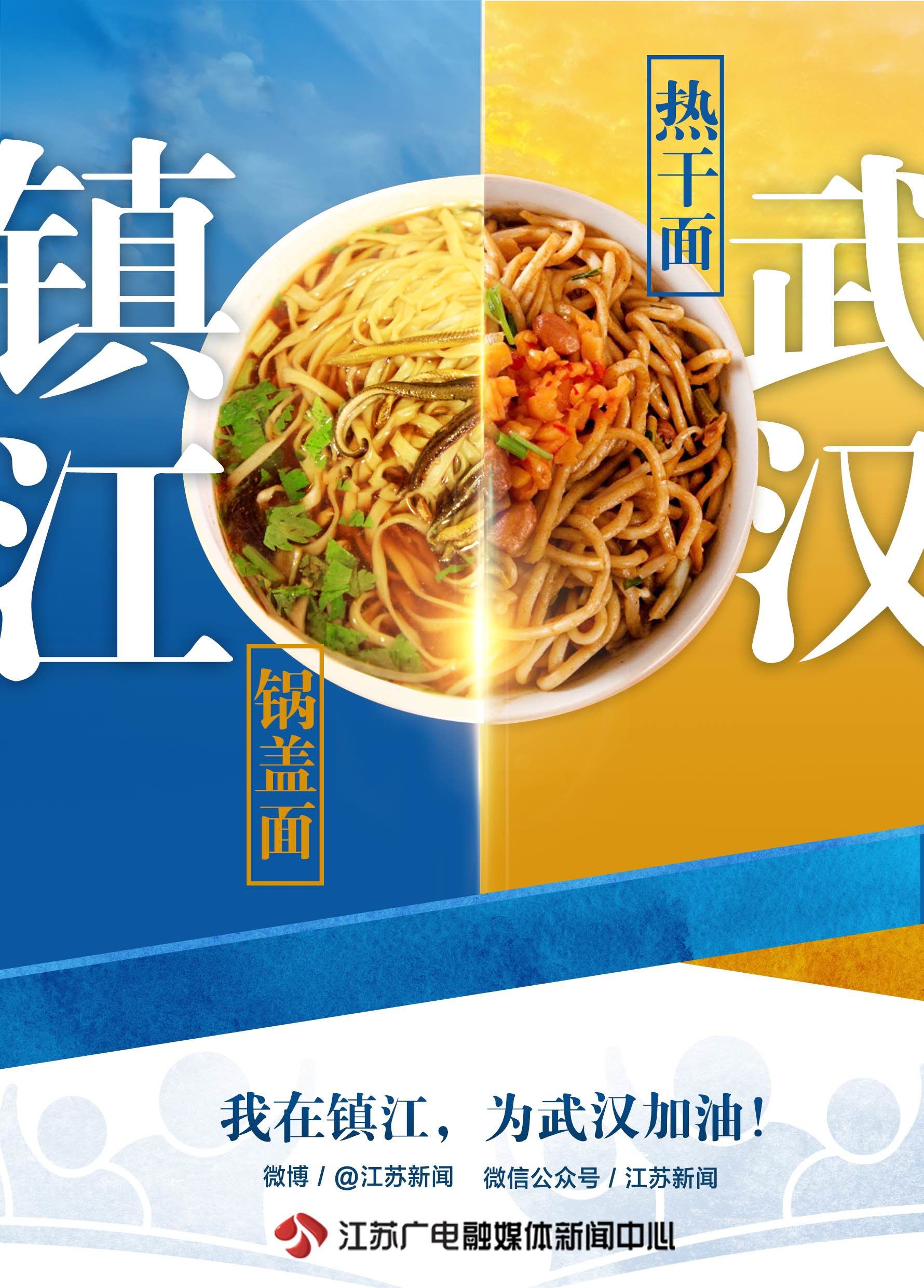 江苏美食为武汉加油！熟悉的味道，美好的祝福！