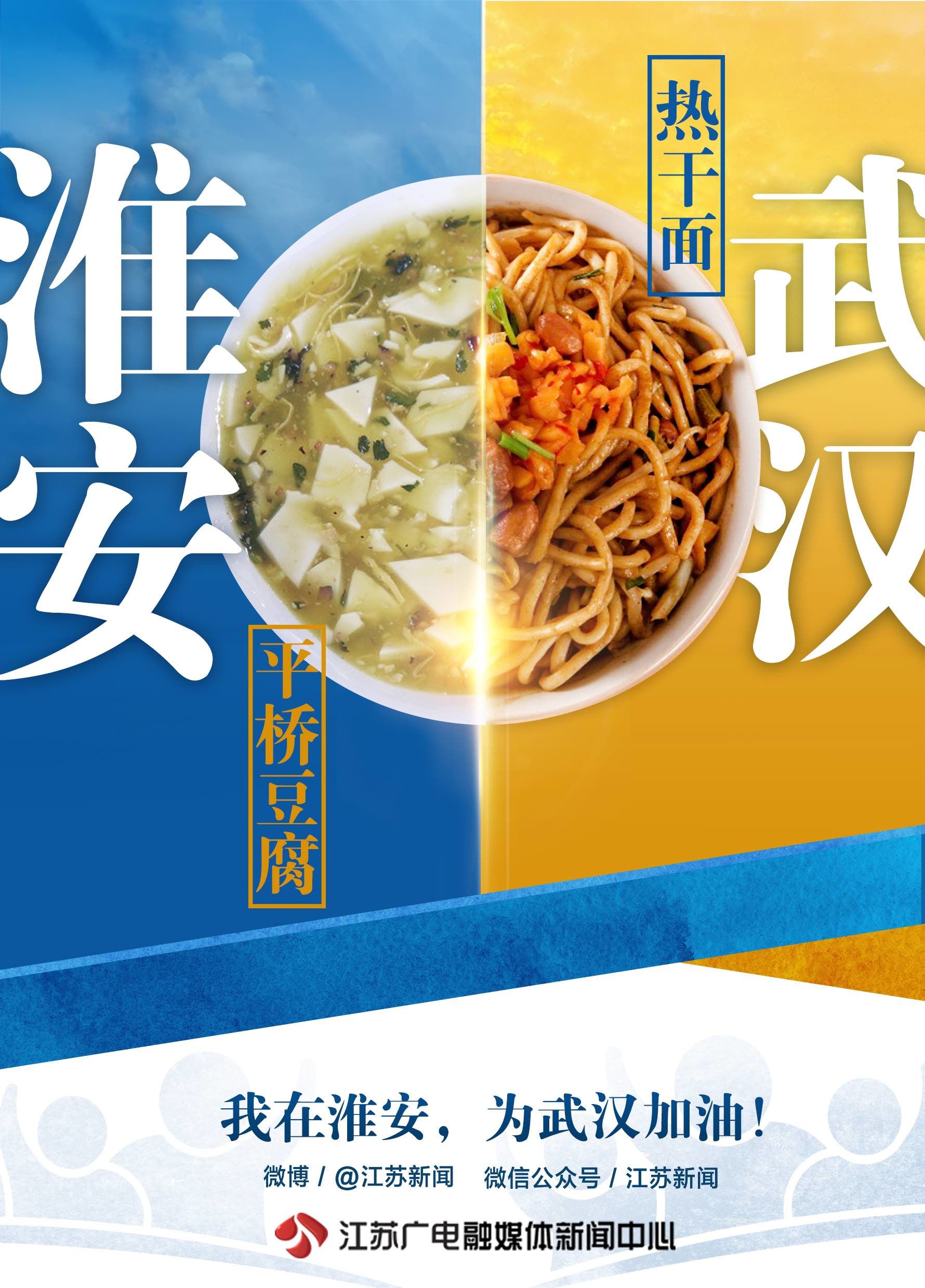 江苏美食为武汉加油！熟悉的味道，美好的祝福！