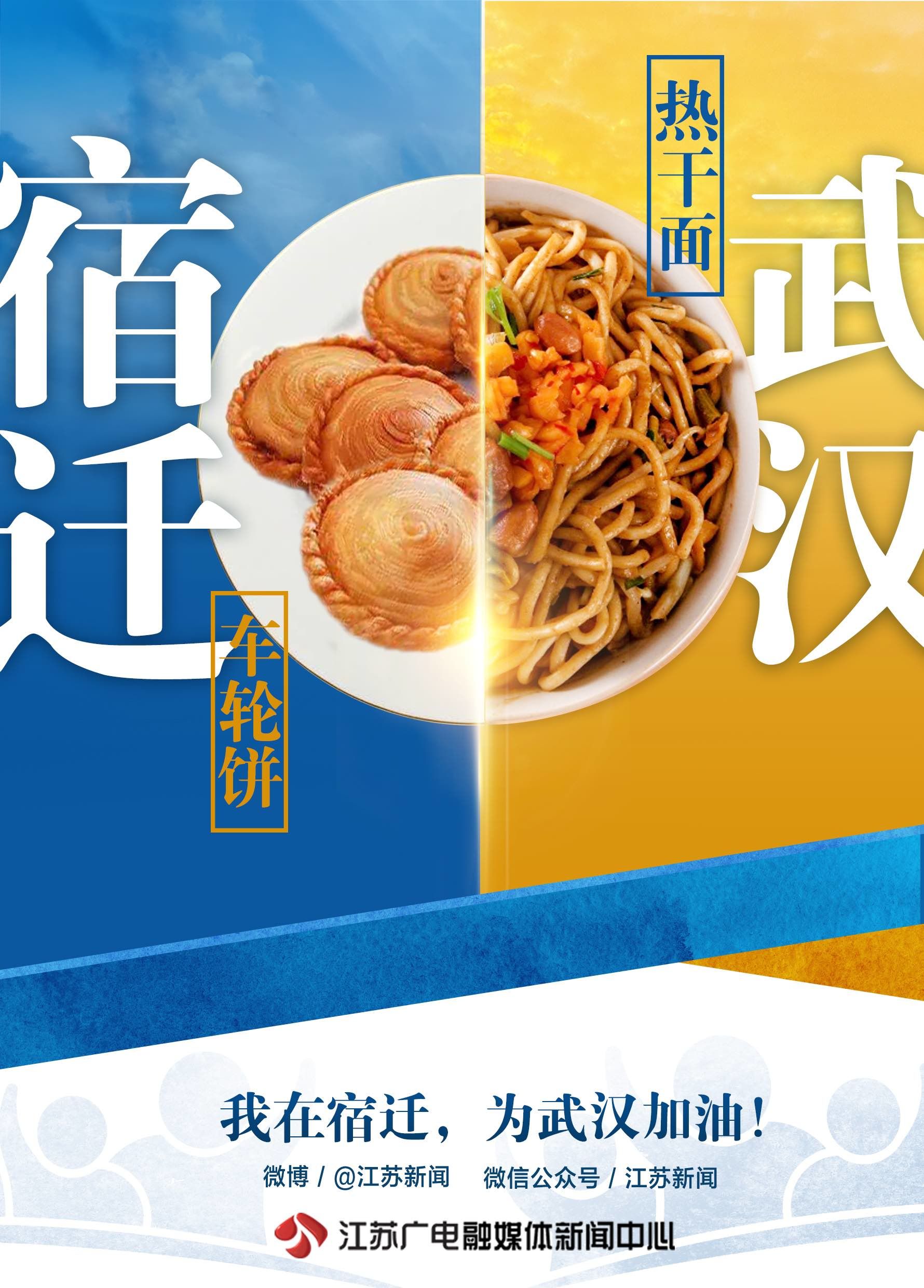 江苏美食为武汉加油！熟悉的味道，美好的祝福！