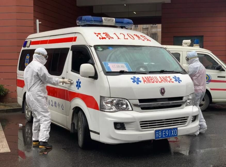 镜头直击:疫情中的江阴市120急救中心