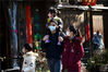 2020年2月20日，江苏南京，夫子庙、老门东景区恢复开放，游客稀少。