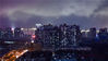 2020年2月27日晚，伴随着清新的春雨，陕西西安的万家灯火在这雨夜晚显得分外美丽。
