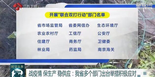 战疫情 保生产 稳供应：江苏省多个部门出台举措积极应对