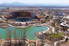  2020年4月6日，北京，航拍北京世界园艺博览会。中国馆