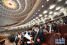 　5月22日，第十三届全国人民代表大会第三次会议在北京人民大会堂开幕。这是全国政协委员列席大会。 新华社记者 刘卫兵 摄