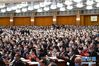 5月25日，十三届全国人大三次会议在北京人民大会堂举行第二次全体会议。 新华社记者 李学仁 摄