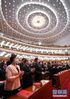 5月28日，第十三届全国人民代表大会第三次会议在北京人民大会堂举行闭幕会。 新华社记者 王毓国 摄