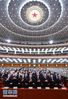 5月28日，第十三届全国人民代表大会第三次会议在北京人民大会堂举行闭幕会。 新华社记者 申宏 摄