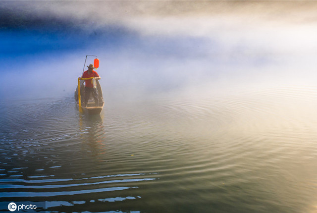 湖南郴州小东江 感受雾气氤氲之中的诗意江湖