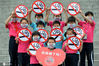 2018年5月30日，湖北省保康县实验小学学生通过手持禁烟标志的方式来进行无烟宣传。杨韬/IC photo