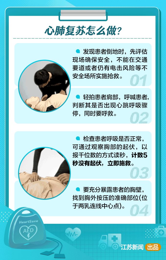猝死■只会掐人中？几分钟就能学会的急救方法，关键时刻能救命！