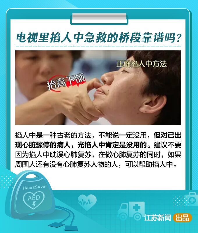 猝死■只会掐人中？几分钟就能学会的急救方法，关键时刻能救命！