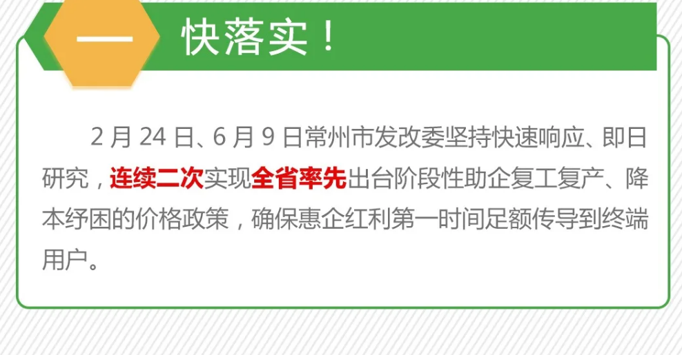 『企业』助力企业降本纾困 常州市启动价格机制