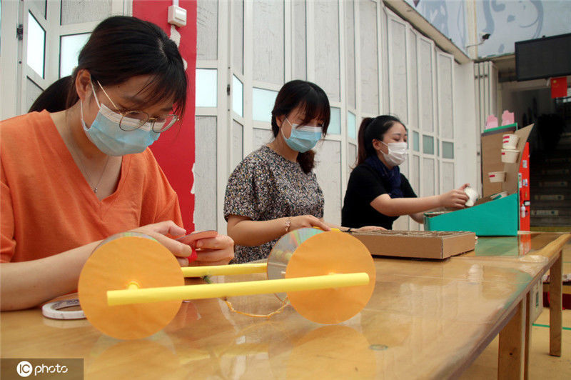 苏州:废物制作教具 迎接世界环境日