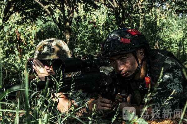 山林|武警湖南总队永州片区特战分队 开展山林地捕歼综合演练|荔枝军事
