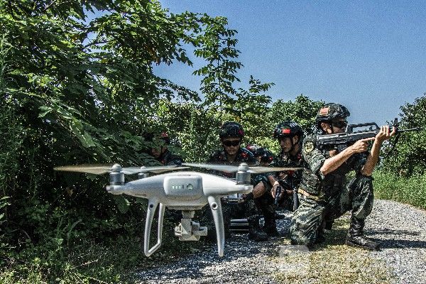 山林|武警湖南总队永州片区特战分队 开展山林地捕歼综合演练|荔枝军事