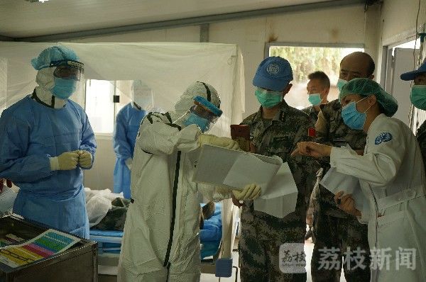 巡查|维和医疗分队接受联合国作战支援部远程视频虚拟巡查|荔枝军事