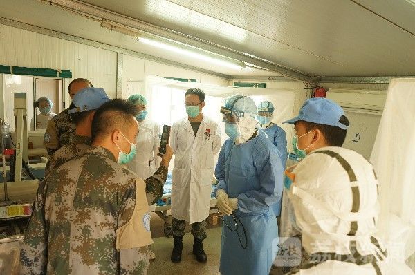 巡查|维和医疗分队接受联合国作战支援部远程视频虚拟巡查|荔枝军事