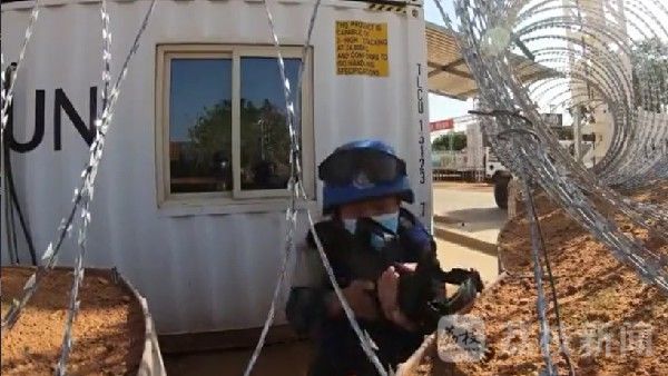 分队|我维和直升机分队进行全员全装防卫演练|荔枝军事