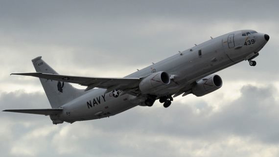 南海|美军又派两架军机来中国近海侦察,同时现身南海和黄海