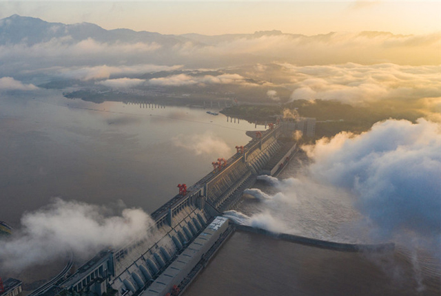 三峡水库有效拦蓄长江2020年第3号洪水 削峰达36.7%