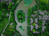  2020年8月9日，四川成都，中国十大最美乡村之一——青杠树村，位于成都市郫都区三道堰镇徐堰河与桕条河两河之间，距离成都市区仅20分钟车程，是三道堰镇到成都最近的村。