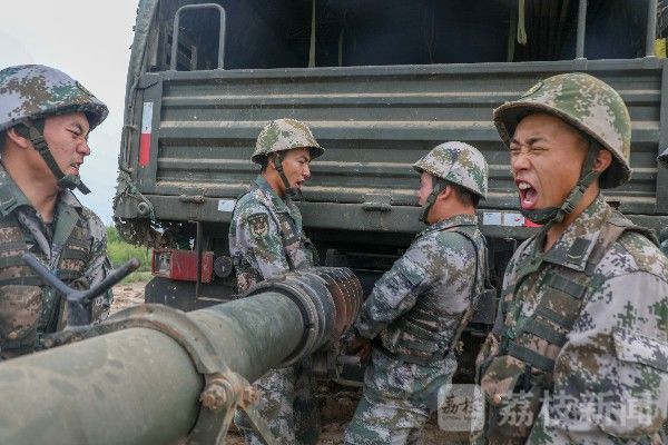 火力|鏖战渤海湾 炮兵火力全开|荔枝军事