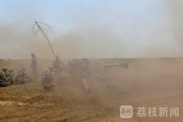 火力|鏖战渤海湾 炮兵火力全开|荔枝军事