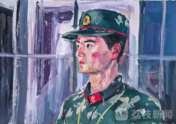 军旅|用画笔定格那些难忘的军旅瞬间|荔枝军事