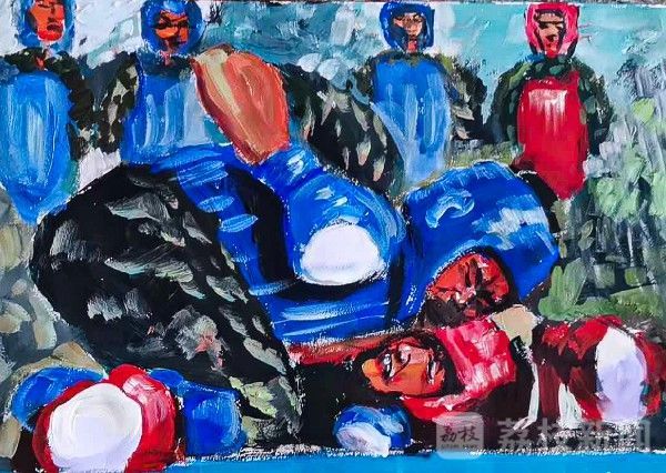 军旅|用画笔定格那些难忘的军旅瞬间|荔枝军事