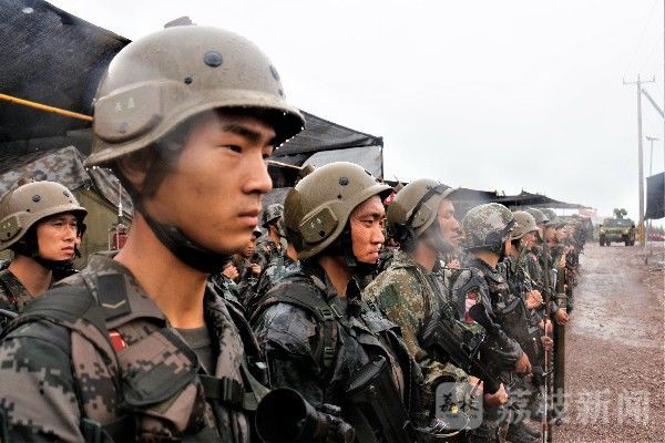考核|开国大典红一师连战术考核,燃!|荔枝军事