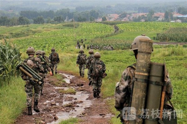 考核|开国大典红一师连战术考核,燃!|荔枝军事