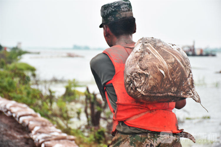 抗洪|大堤上的“最美面孔”丨荔枝军事