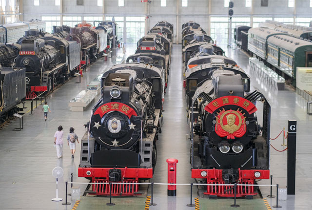 探访中国铁道博物馆，一睹毛主席专列的风采