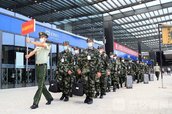 新兵|多地武警单位热烈欢迎新兵入营|荔枝军事