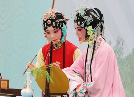 Kunqu contest for children held in Suzhou, Jiangsu